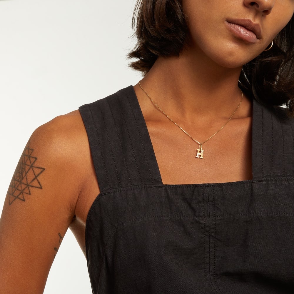 Everlane Fatigue Apron Jumpsuit XS 00 Washed Black Organic Cotton Linen Utility - Picture 10 of 12